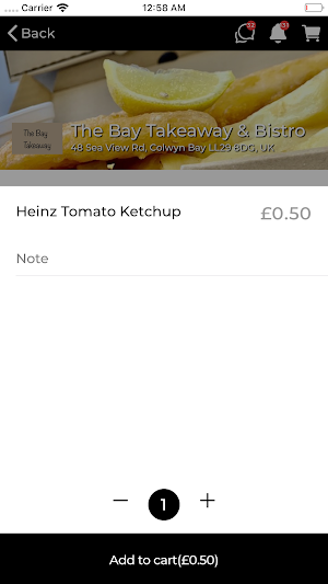 The Bay Takeaway and Bistro Screenshot 2