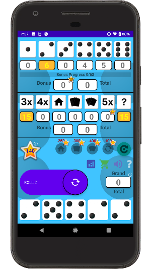 Five Dice Stars Screenshot 0