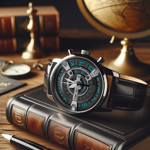 Sky Diver Titanium Wear OS Screenshot 0