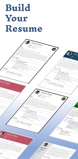 Make Resume - Resume Builder Screenshot 0