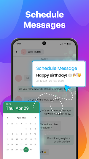 Messages: SMS Text Launcher Screenshot 2