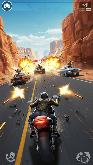 Moto Rider: Traffic Rampage Screenshot 1