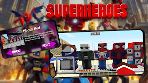 Superheroes Addon Minecraft PE Screenshot 1