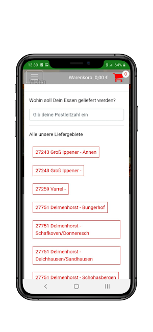 Pinocchio Lieferservice Screenshot 1