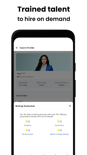 Wishup-Hire Virtual Assistants Screenshot 1