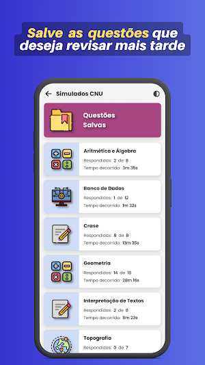 Simulado CNU Concurso Nacional Screenshot 3