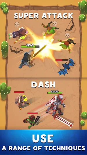Brawl King - Roguelike RPG Screenshot 2