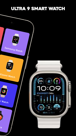 Ultra 9 Smart Watch App Screenshot 3