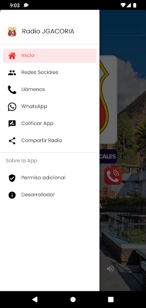 Radio JGACORIA Screenshot 2