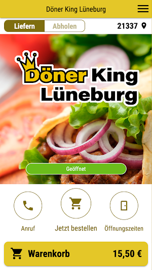 Döner King Lüneburg Screenshot 0