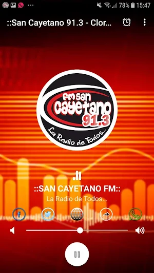 FM SAN CAYETANO 91.3 - CLORINDA Screenshot 1