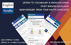 Yoruba English Translator - Free Yoruba Dictionary Screenshot 0