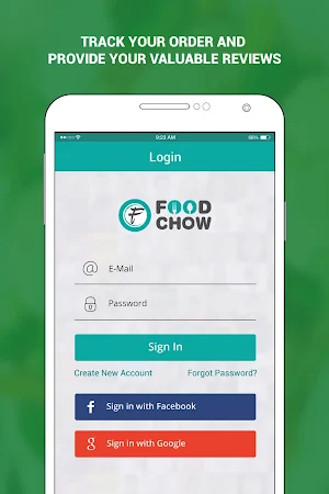 FoodChow - Food Ordering, Coupons and Deals App Screenshot 1