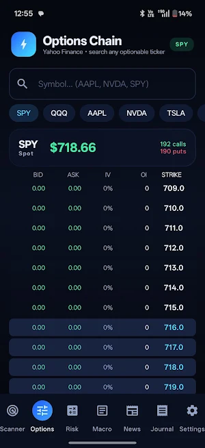 AlphaPulse: Pro Trading Tools Screenshot 1