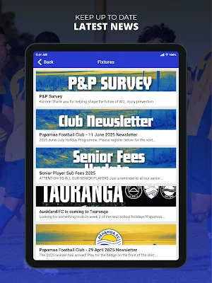 Papamoa FC Screenshot 3