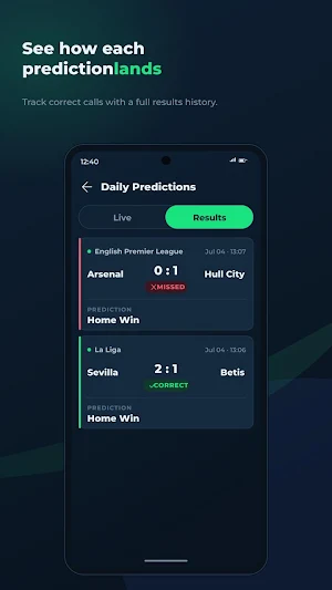 Hub Football Tips Screenshot 3