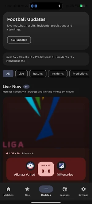 GoalRadar Screenshot 3