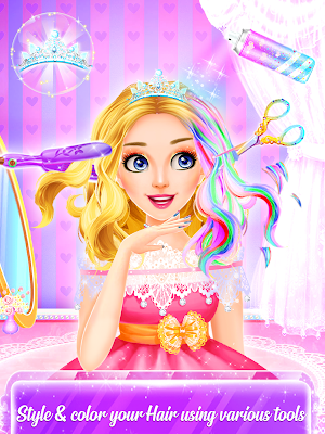 Makeup Game- Hair Salon Artist Screenshot 2