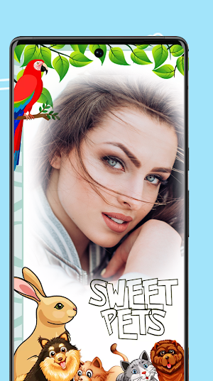 Pet Photo Frames Editor Screenshot 3