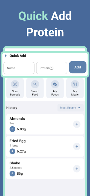 Protein Tracker: Protein Pal Screenshot 2