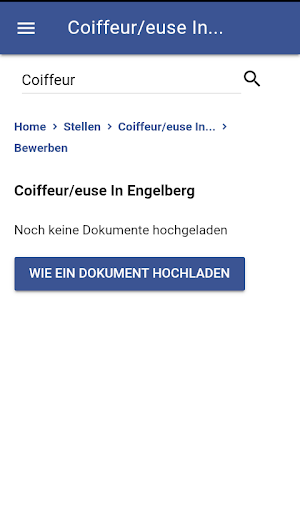 Coiffeur Jobs Screenshot 3