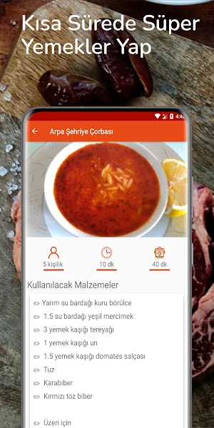 Tarifhane - Yemek Tarifleri Screenshot 3
