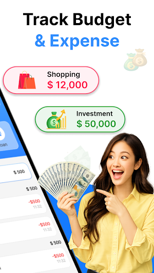 Expense, Budget & Money Track Screenshot 1
