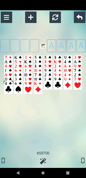 FreeCell Screenshot 3