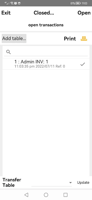 iPOS Screenshot 2