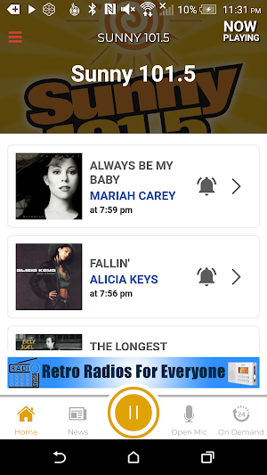 Sunny 101.5 WNSN Screenshot 0