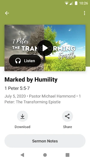 Campus Bible Church Screenshot 2