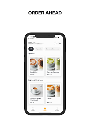 PROOF Coffee Roasters Screenshot 1