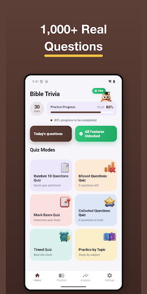 Bible Trivia Challenge Screenshot 0