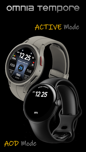 OT | Futuristic Watch Face Screenshot 3