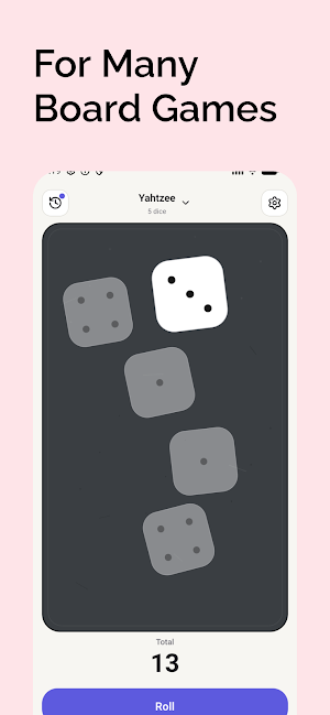 Dice Roller: Board Games Screenshot 2