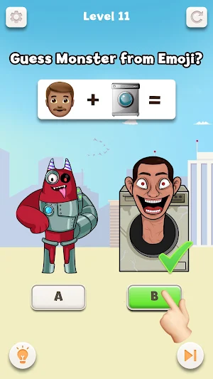 Guess Monster Emoji Screenshot 0