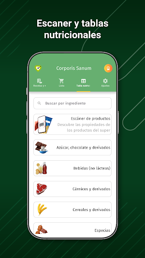 Recetas de Cocina CorporiSanum Screenshot 2