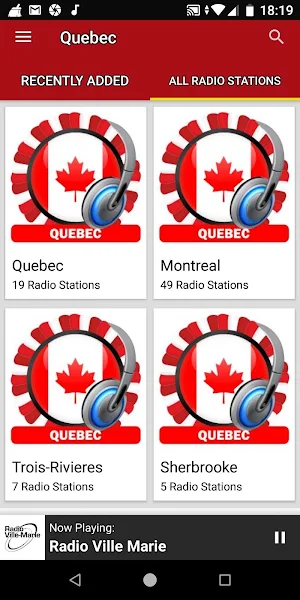 Quebec Radio Stations - Canada Screenshot 3