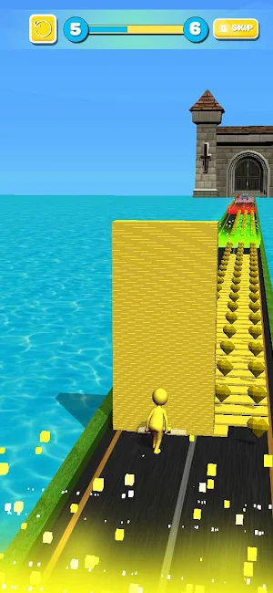 Stack Fun Race - brick cube game Screenshot 3