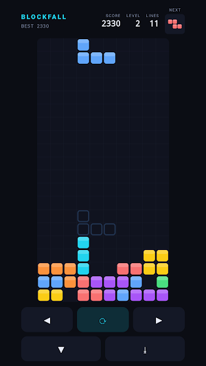 Blockfall Screenshot 1