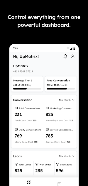 UpMatrix Screenshot 1
