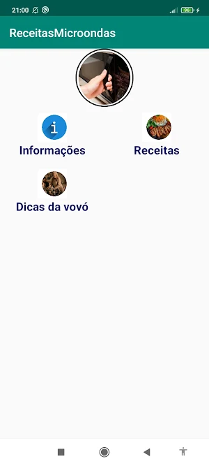 Receitas De Microondas Fáceis Screenshot 0