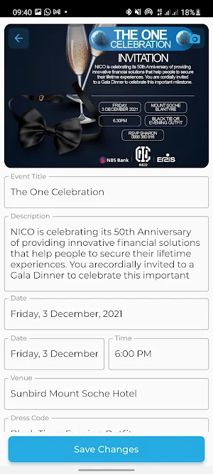 NICO Admin Screenshot 2