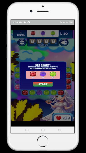 Sweet Candy Puzzle: Match 3 Screenshot 2