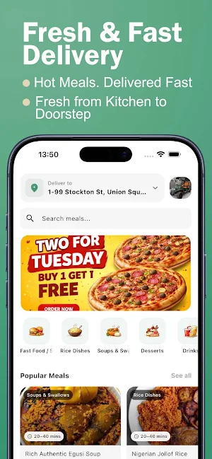 FJ Foods Screenshot 1