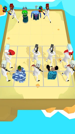 Toilet Monster Merge Battle Screenshot 0