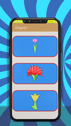 how to make Origami Flowers Screenshot 1