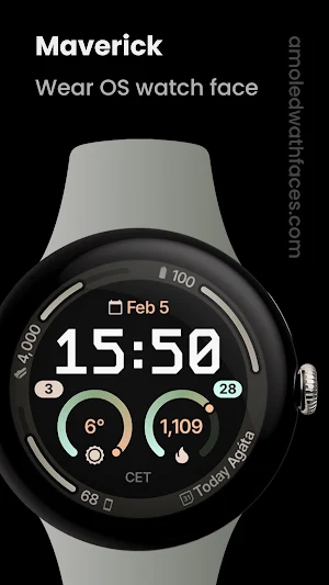 Maverick Watch Face Screenshot 0