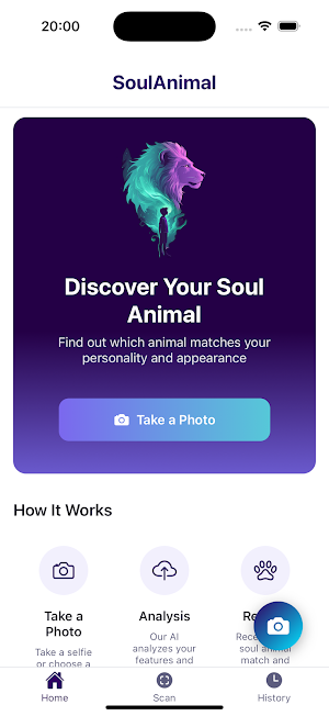 SoulAnimal: Find Your Spirit Screenshot 0