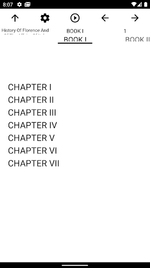 Book, History Of Florence And  Screenshot 1